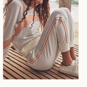 Faherty Molli Jogger Pants in Golden Hour